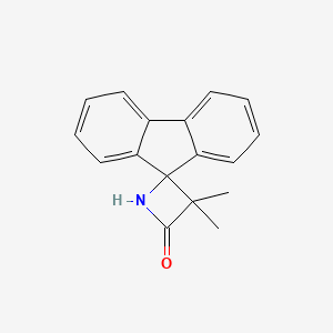 3,3-Dimethylspiro[azetidine-2,9'-fluoren]-4-one