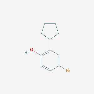 4-Bromo-2-cyclopentylphenol