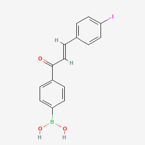 molecular formula C15H12BIO3 B3144904 TLBC CAS No. 562823-84-1