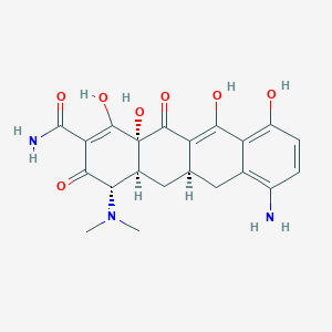 molecular formula C21H23N3O7 B3145117 7-Didemethyl Minocycline CAS No. 5679-00-5