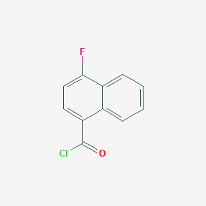 4-Fluoro-1-naphthoic acid chloride