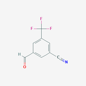 3-Formyl-5-(trifluoromethyl)benzonitrile