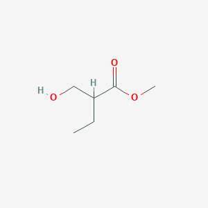 molecular formula C6H12O3 B3145276 Methyl 2-(hydroxymethyl)butanoate CAS No. 56970-75-3