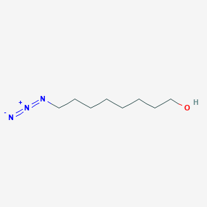 molecular formula C8H17N3O B3145442 8-Azido-1-octanol CAS No. 57395-46-7