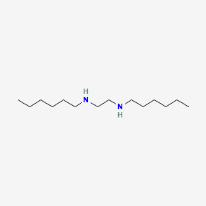 molecular formula C14H32N2 B3145458 N,N'-Di-N-hexyl ethylenediamine CAS No. 57413-98-6
