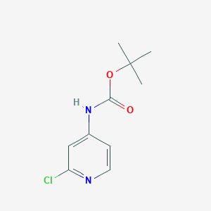 molecular formula C10H13ClN2O2 B031455 4-(Boc-amino)-2-chloropyridine CAS No. 234108-73-7