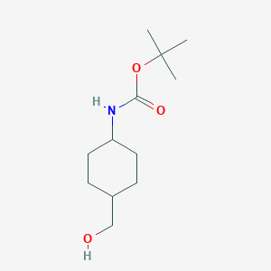 molecular formula C12H23NO3 B031456 tert-Butyl (trans-4-(hydroxymethyl)cyclohexyl)carbamate CAS No. 239074-29-4
