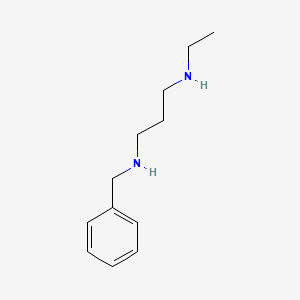 molecular formula C12H20N2 B3145670 N1-Benzyl-N3-ethyl-1,3-propanediamine CAS No. 57857-09-7