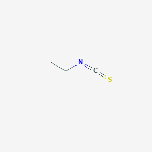 molecular formula C4H7NS B031459 Isopropyl isothiocyanate CAS No. 2253-73-8
