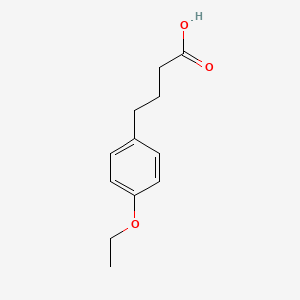 molecular formula C12H16O3 B3145903 4-(4-Ethoxyphenyl)butanoic acid CAS No. 58472-30-3