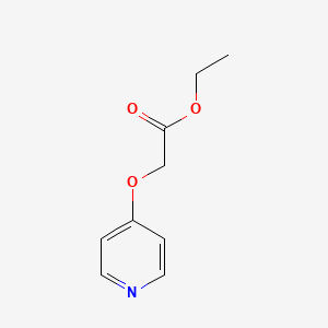 molecular formula C9H11NO3 B3145911 Ethyl 2-(pyridin-4-yloxy)acetate CAS No. 58530-46-4