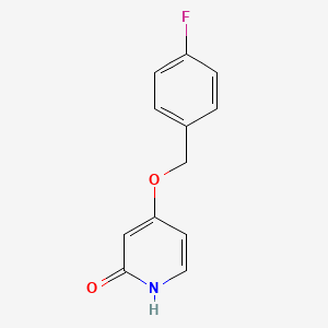 4-(4-Fluorobenzyloxy)-1h-pyridin-2-one