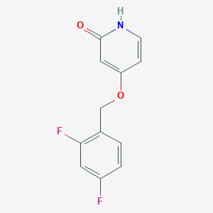 4-(2,4-difluorobenzyloxy)-1H-pyridin-2-one