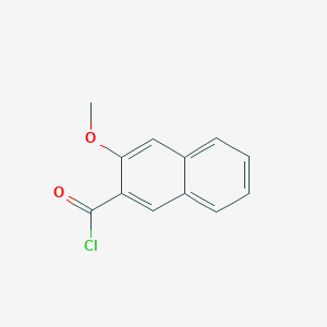 molecular formula C12H9ClO2 B3146010 3-Methoxy-2-naphthoyl chloride CAS No. 58778-69-1