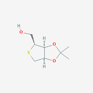 ((3aS,4R,6aR)-2,2-Dimethyltetrahydrothieno[3,4-d][1,3]dioxol-4-yl)methanol