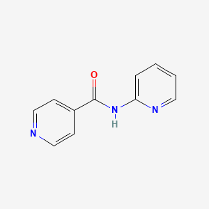 molecular formula C11H9N3O B3146438 N-(Pyridin-2-yl)isonicotinamide CAS No. 59898-94-1