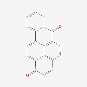 molecular formula C20H10O2 B031467 Benzo[a]pyrene-1,6-dione CAS No. 3067-13-8