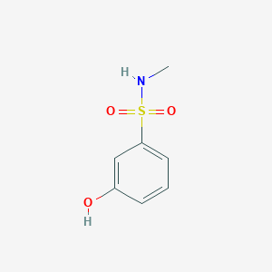 molecular formula C7H9NO3S B3146987 3-hydroxy-N-methylbenzenesulfonamide CAS No. 612499-25-9