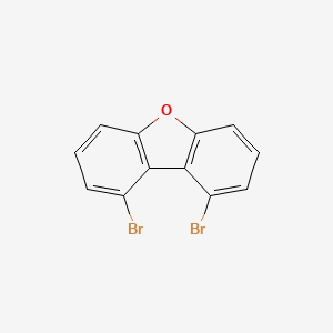 molecular formula C12H6Br2O B3147216 1,9-Dibromo-dibenzofuran CAS No. 617707-29-6