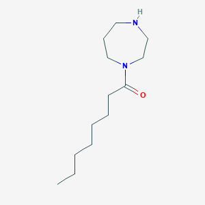 molecular formula C13H26N2O B3147255 1-(1,4-Diazepan-1-YL)octan-1-one CAS No. 61903-17-1