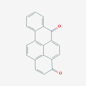 molecular formula C20H10O2 B031473 Benzo[a]pyrene-3,6-dione CAS No. 3067-14-9