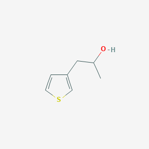 molecular formula C7H10OS B3147367 1-(Thiophen-3-yl)propan-2-ol CAS No. 62119-78-2