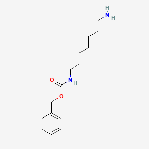 molecular formula C15H24N2O2 B3147397 benzyl N-(7-aminoheptyl)carbamate CAS No. 62146-64-9
