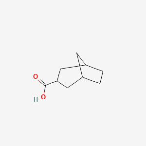 molecular formula C9H14O2 B3147416 Bicyclo[3.2.1]octane-3-carboxylic acid CAS No. 6221-65-4