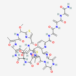 molecular formula C54H52N16O16S2 B3147457 Sulfomycin I CAS No. 62339-99-5