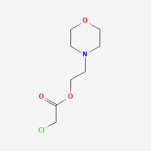 molecular formula C8H14ClNO3 B3147547 2-Morpholin-4-ylethyl chloroacetate CAS No. 626210-61-5