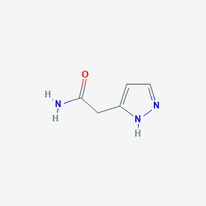 2-(1H-pyrazol-3-yl)acetamide