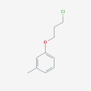 molecular formula C10H13ClO B3147656 1-(3-氯丙氧基)-3-甲基苯 CAS No. 62806-87-5