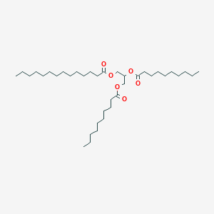 2,3-Bis(decanoyloxy)propyl tetradecanoate