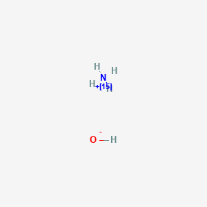 molecular formula H5NO B3147695 Azanium;hydroxide CAS No. 62948-80-5
