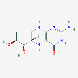 molecular formula C9H15N5O3 B3147699 (6S)-Tetrahydrobiopterin CAS No. 62961-57-3