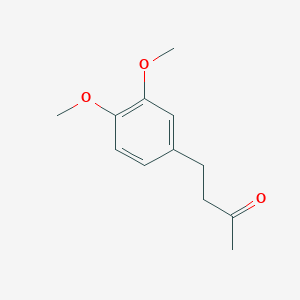 molecular formula C12H16O3 B3147733 4-(3,4-Dimethoxyphenyl)butan-2-one CAS No. 6302-60-9