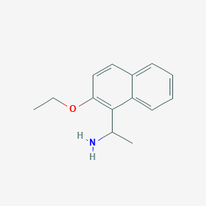 1-(2-Ethoxynaphthalen-1-yl)ethanamine