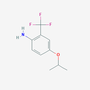 4-(Propan-2-yloxy)-2-(trifluoromethyl)aniline