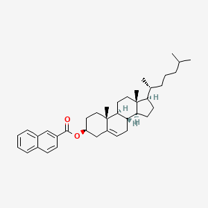 molecular formula C38H52O2 B3148016 Cholesteryl 2-naphthoate CAS No. 63520-67-2