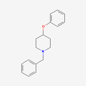 molecular formula C18H21NO B3148200 1-Benzyl-4-phenoxypiperidine CAS No. 63843-60-7