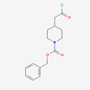 Benzyl 4-(2-chloro-2-oxoethyl)piperidine-1-carboxylate
