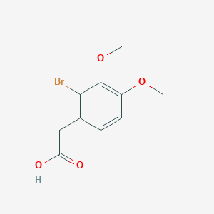 2-(2-Bromo-3,4-dimethoxyphenyl)acetic acid