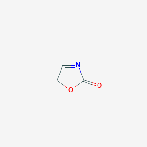 molecular formula C3H3NO2 B3148282 2(5H)-Oxazolone CAS No. 64121-01-3