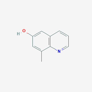 molecular formula C10H9NO B3148299 8-Methylquinolin-6-ol CAS No. 64165-33-9
