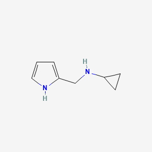 N-(1H-pyrrol-2-ylmethyl)cyclopropanamine