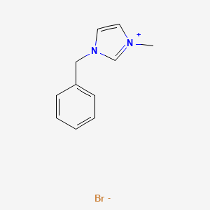 molecular formula C11H13BrN2 B3148579 1-Benzyl-3-methylimidazolium bromide CAS No. 65039-11-4