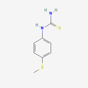 molecular formula C8H10N2S2 B3148588 [4-(methylsulfanyl)phenyl]thiourea CAS No. 65069-54-7