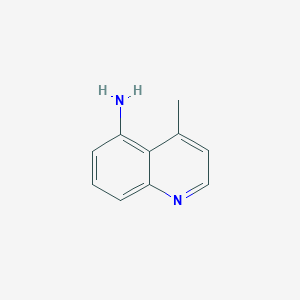 molecular formula C10H10N2 B3148590 4-Methylquinolin-5-amine CAS No. 65079-18-7