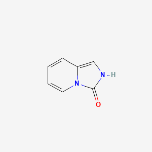 molecular formula C7H6N2O B3148602 Imidazo[1,5-a]pyridin-3(2H)-one CAS No. 65173-13-9