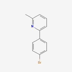 2-(4-Bromo-phenyl)-6-methyl-pyridine